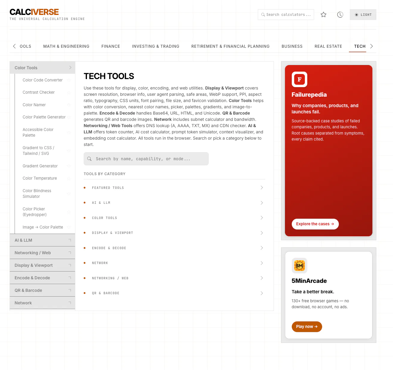 Calciverse: 700+ Calculators in One App gallery image