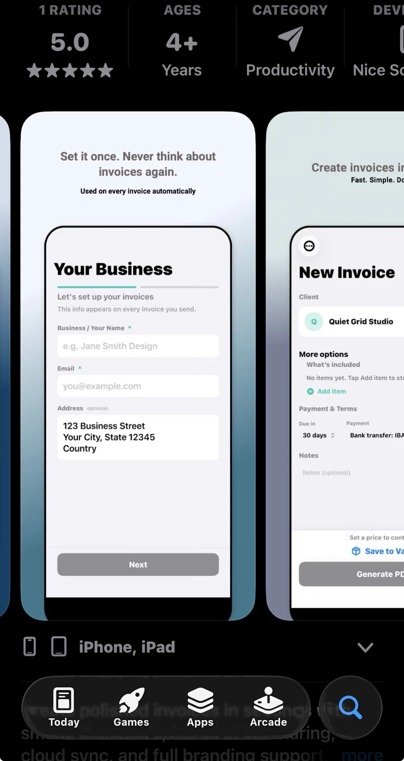 NotaBill screenshot 8