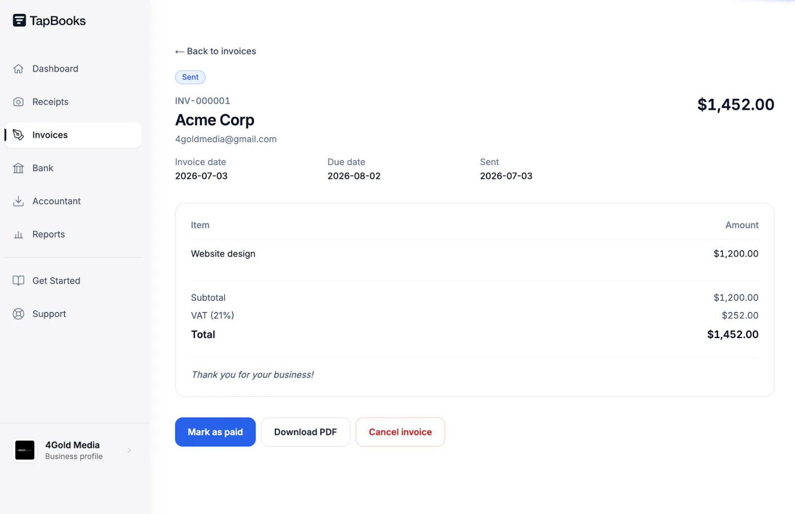 TapBooks screenshot 5