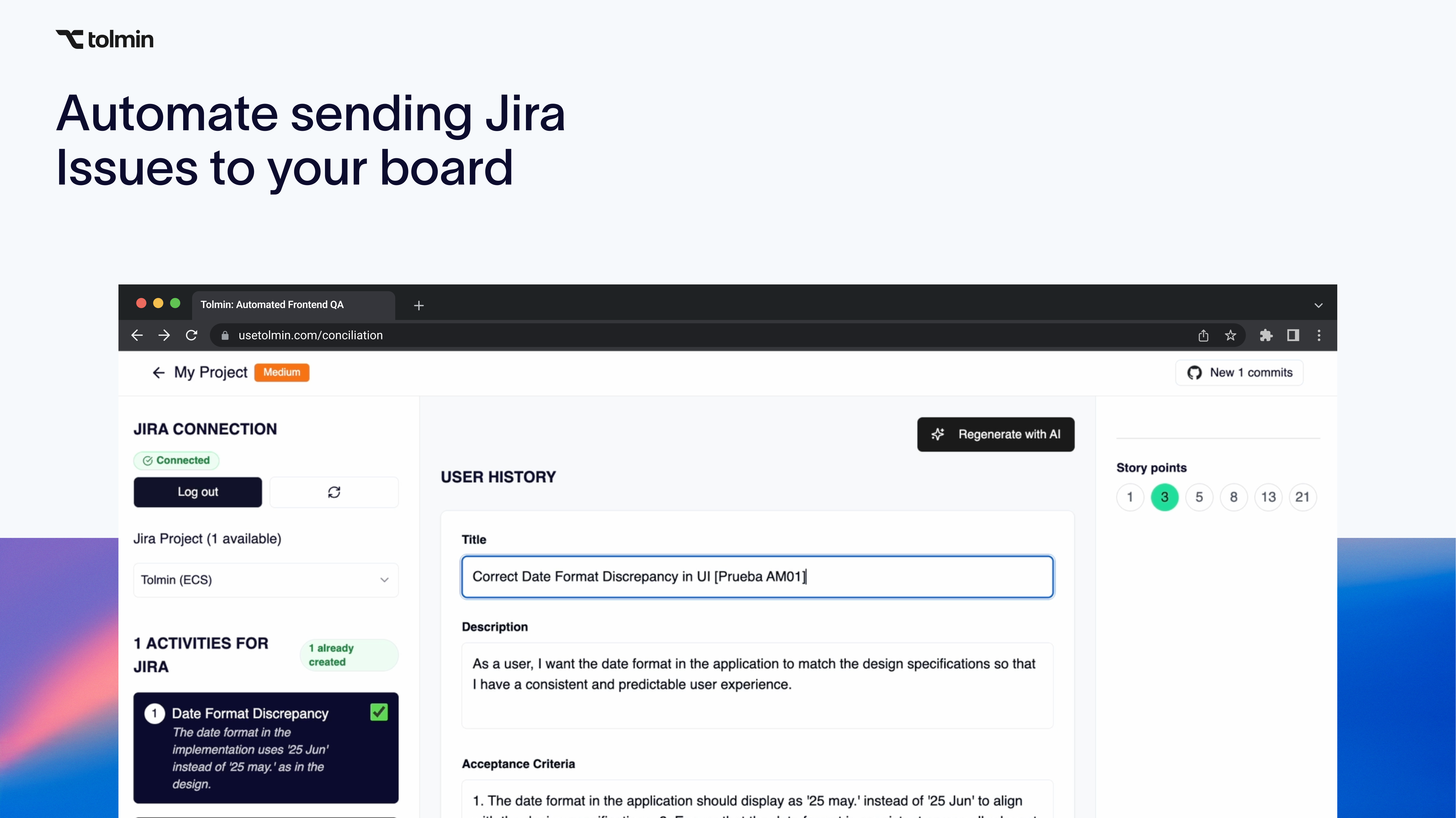 Automatiser le Frontend QA avec AI media 4
