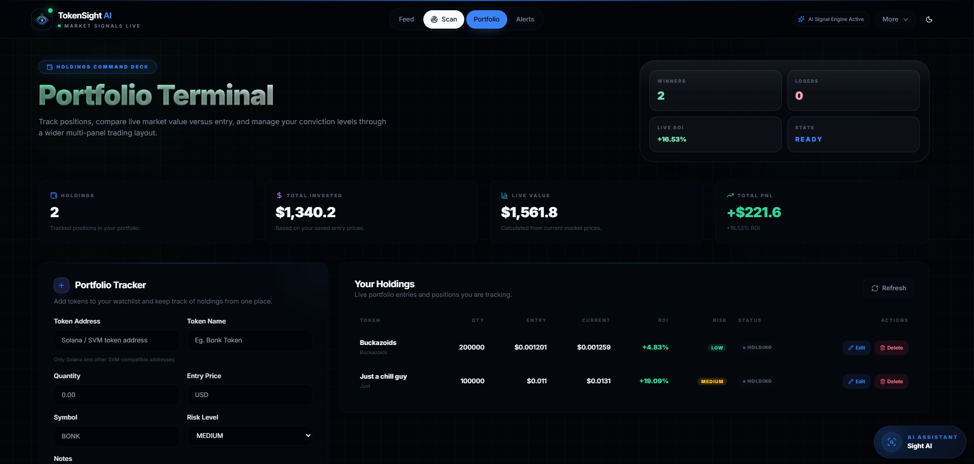 TokenSight AI gallery image