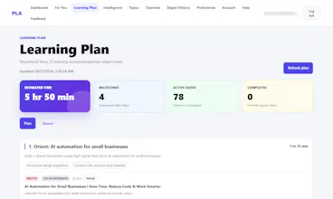 Personal Learning Assistant gallery image