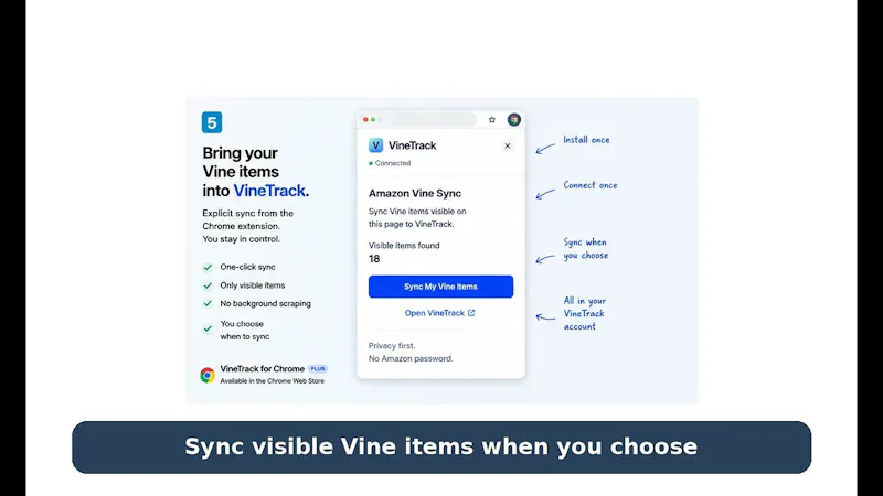 VineTrack screenshot 1 (video preview)
