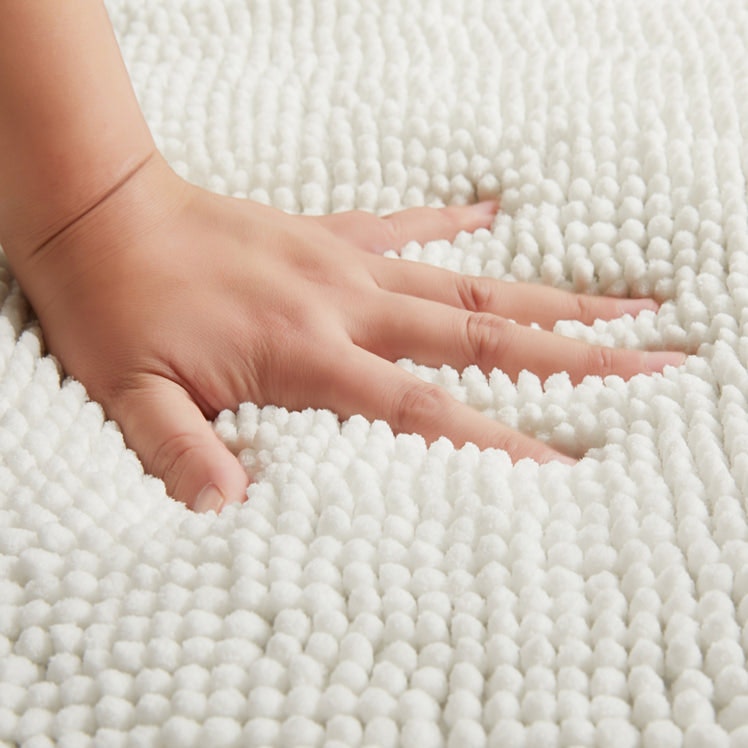 Non Slip Bath Mat Soft Chenille gallery image