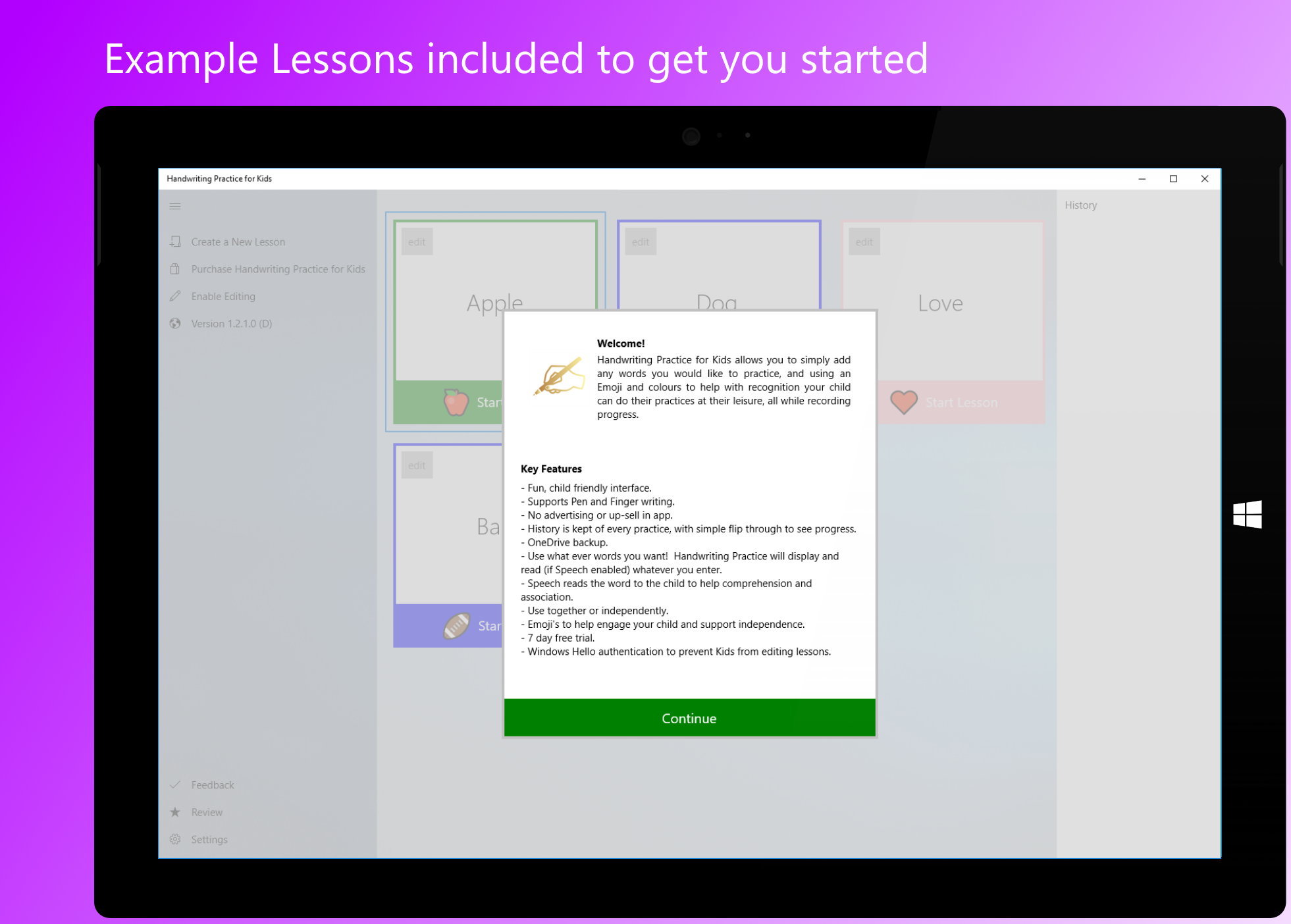 Handwriting Practice for Kids gallery image