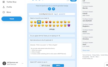 ChatGPT for Twitter gallery image