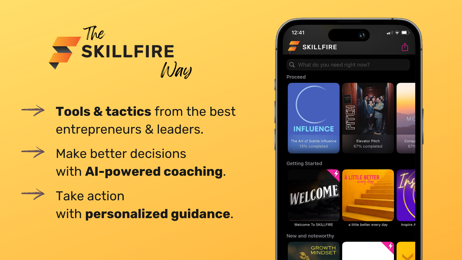 SkillFire - AI Yumuşak Beceri Koçu - Kişiselleştirilmiş eğitim ile performansınızı seviyelendirin medya 8