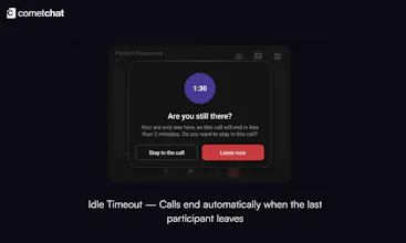 Voice and Video Calling by CometChat gallery image