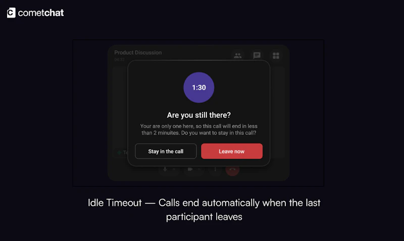 Voice and Video Calling by CometChat screenshot 8