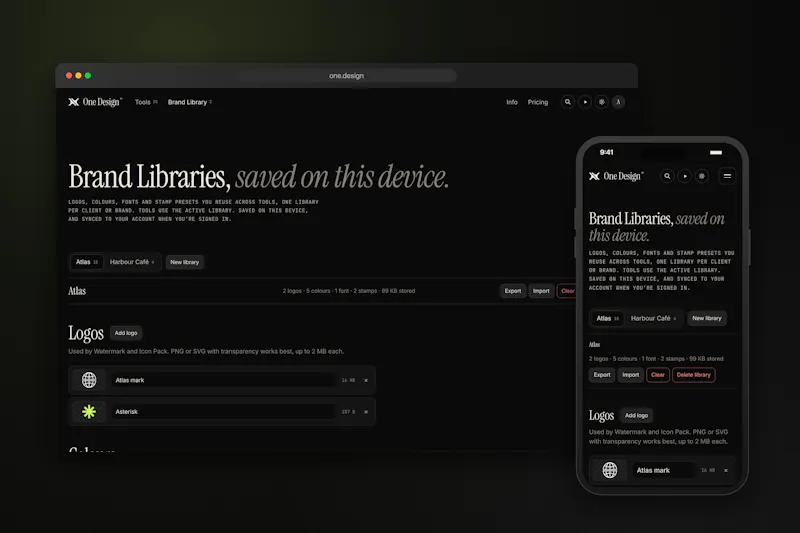 One Design screenshot 3