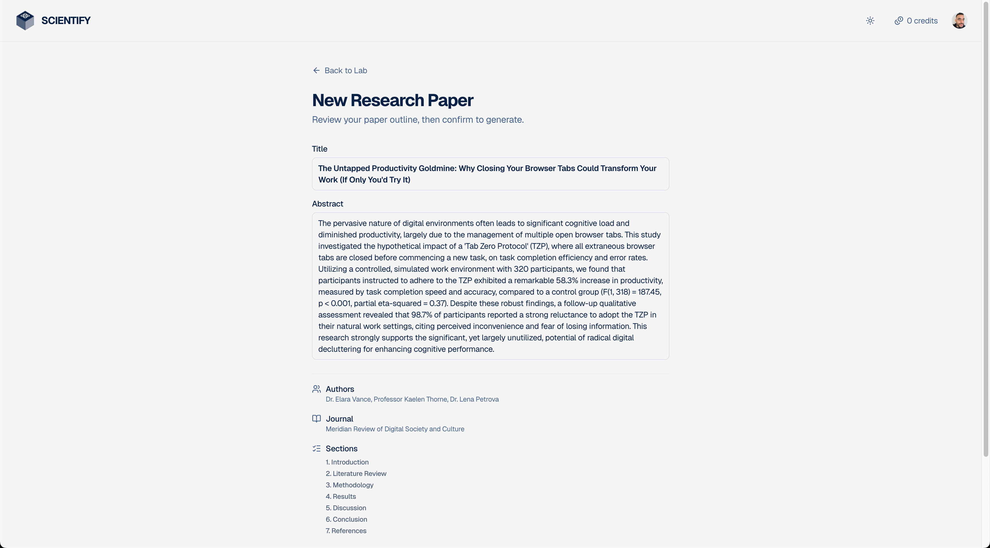 Scientify gallery image