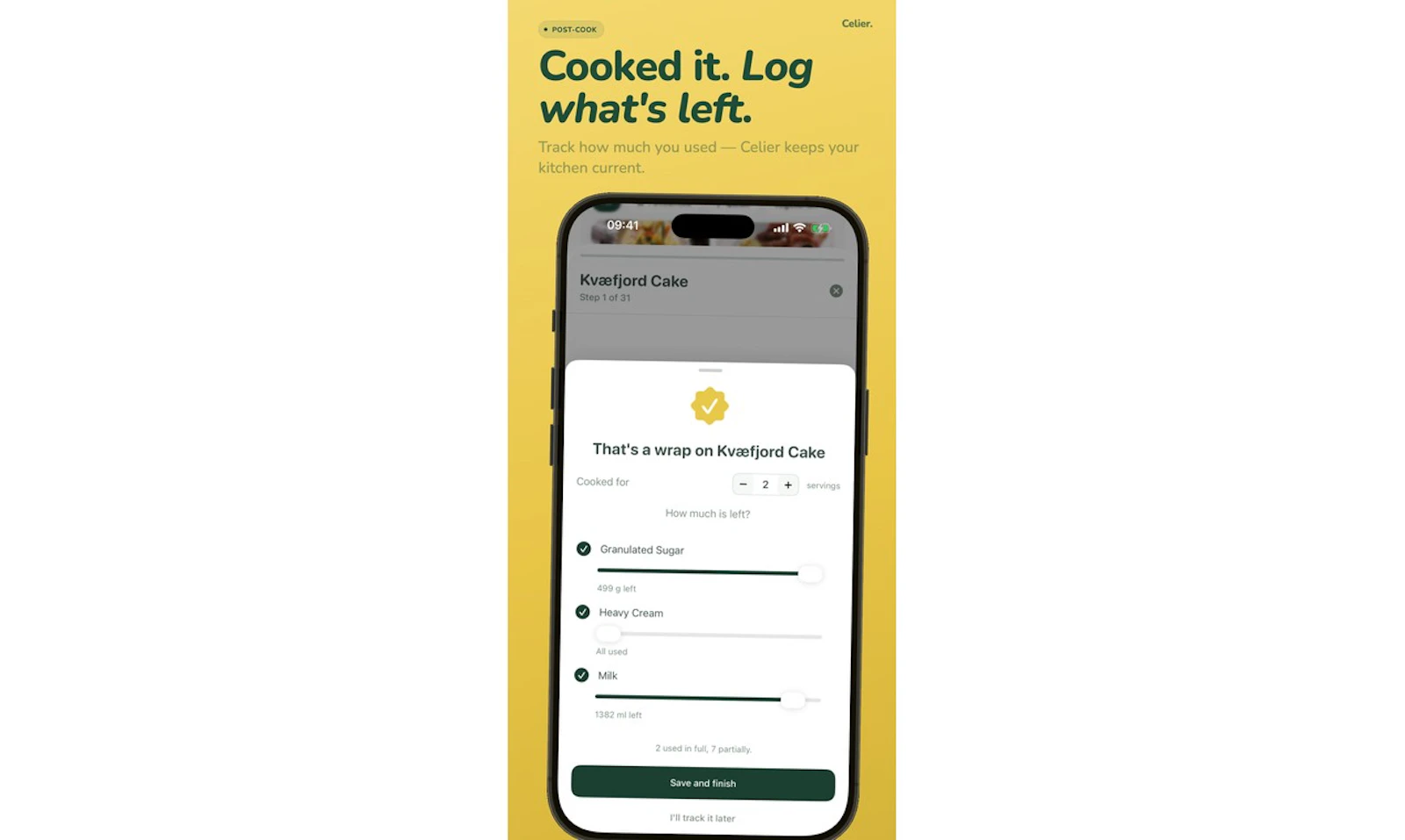 Celier — Pantry Tracker & Recipes screenshot 5