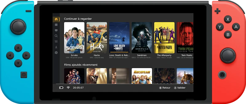 pleNx — Plex client for Nintendo Switch screenshot 1