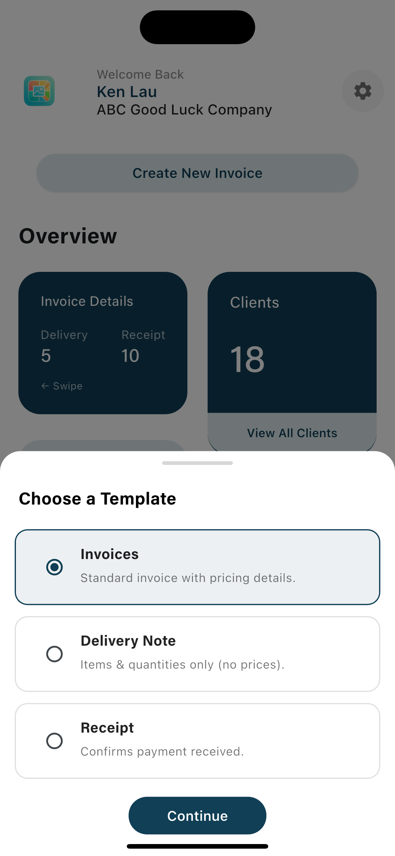 InvoiceEasy - InvoxEasy - Screenshot 5 showing product features and functionality
