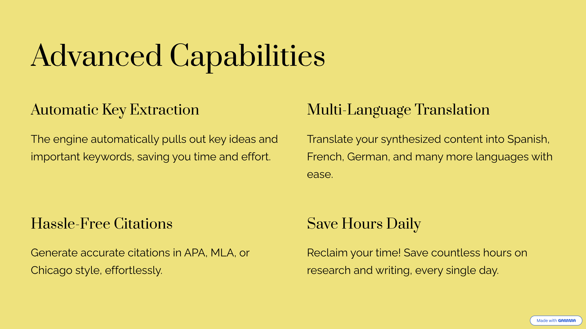 Multi-Source Synthesis Engine AI gallery image