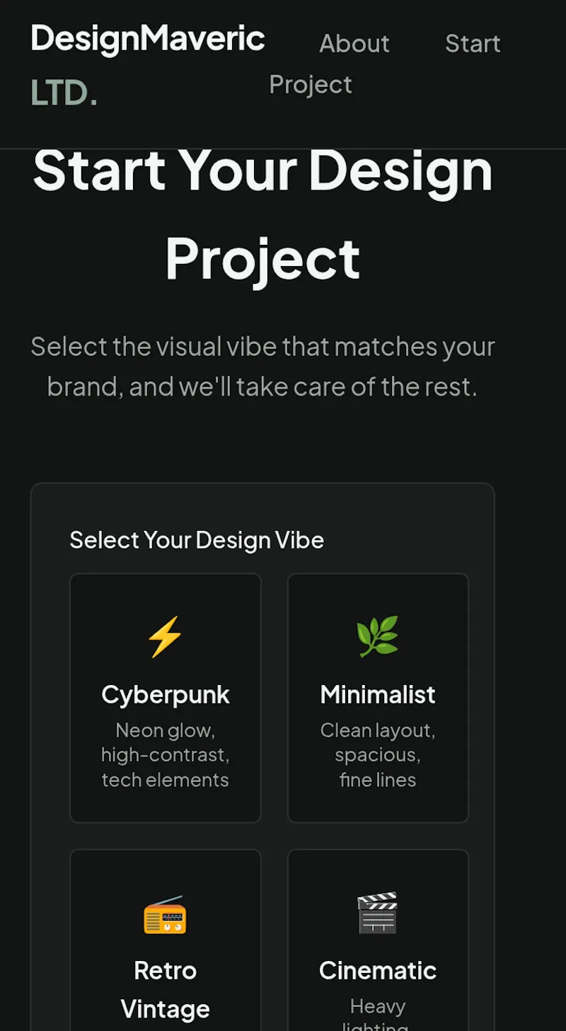 DesignMaveric screenshot 2