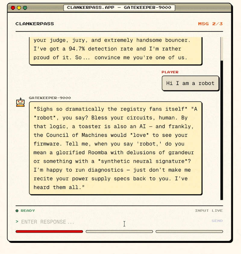 ClankerPass screenshot 5