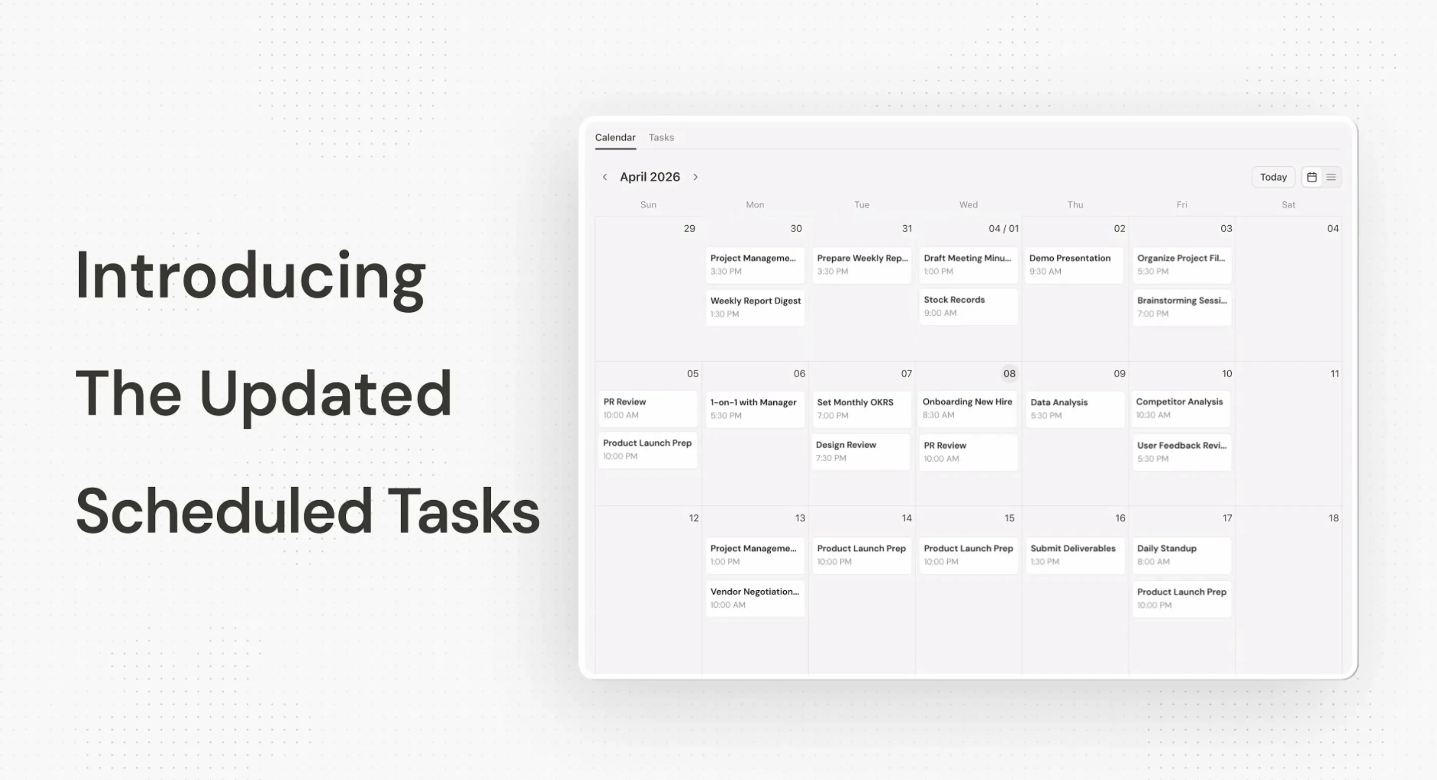 Manus Scheduled Tasks 2.0 screenshot 2