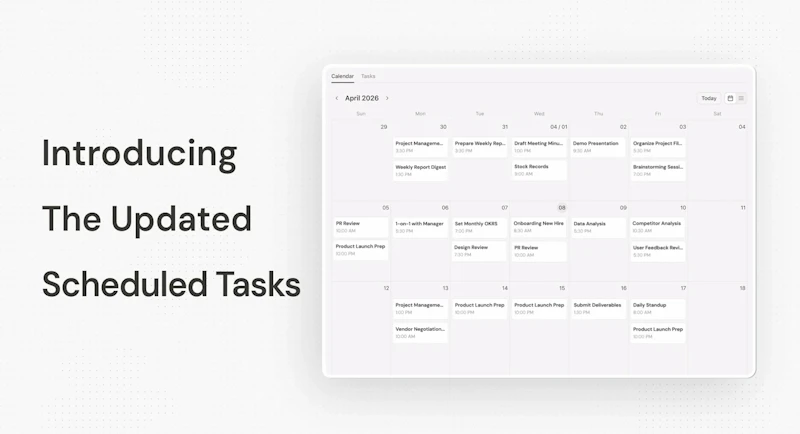 Manus Scheduled Tasks 2.0  screenshot 3