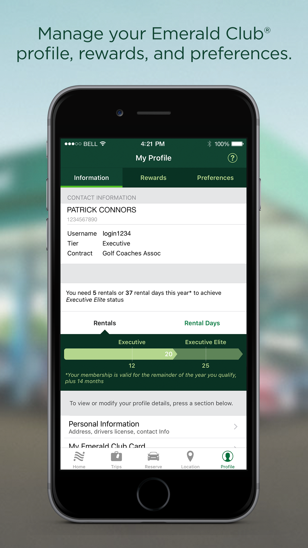 National Car Rental app gallery image