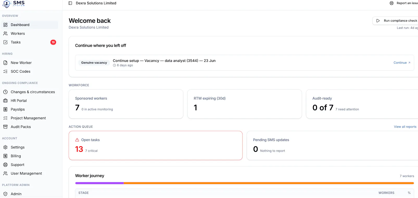 SMS System screenshot 5