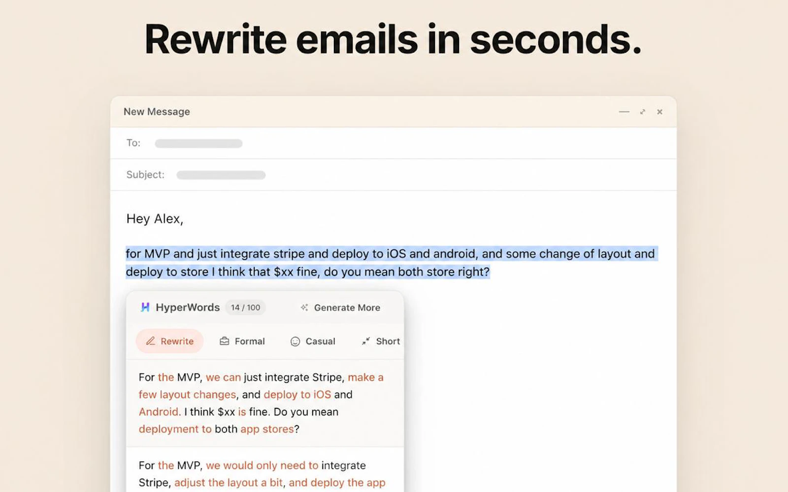 HyperWords screenshot 1