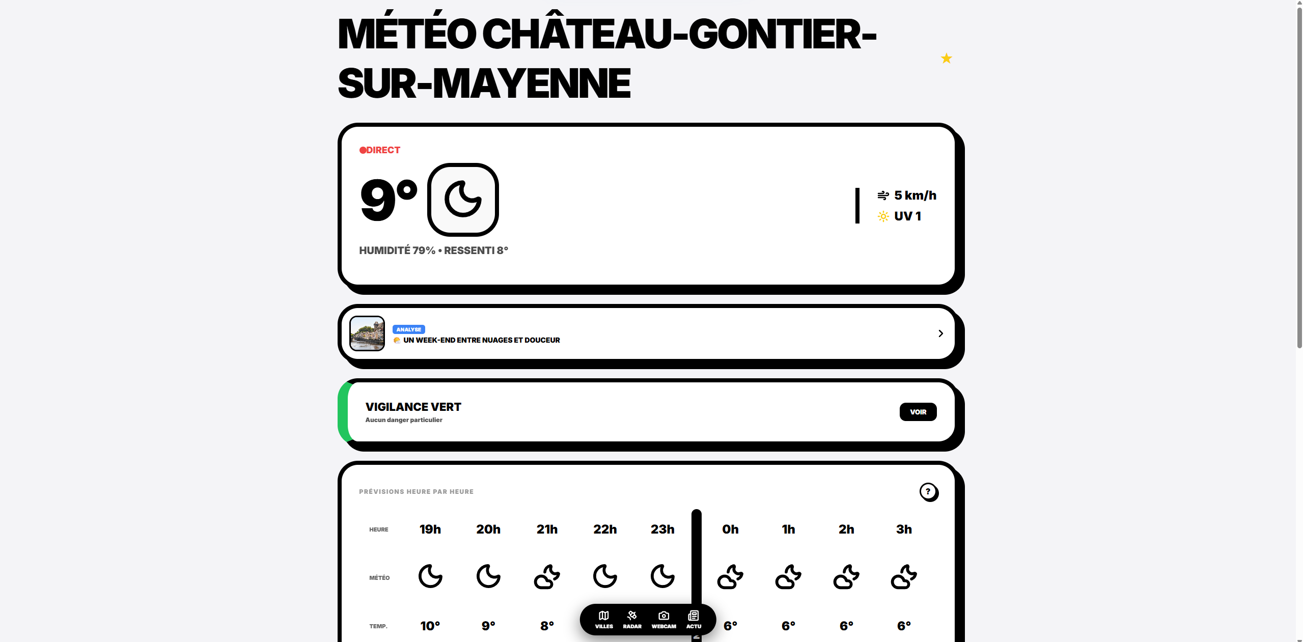 Météo Mayenne 53 gallery image