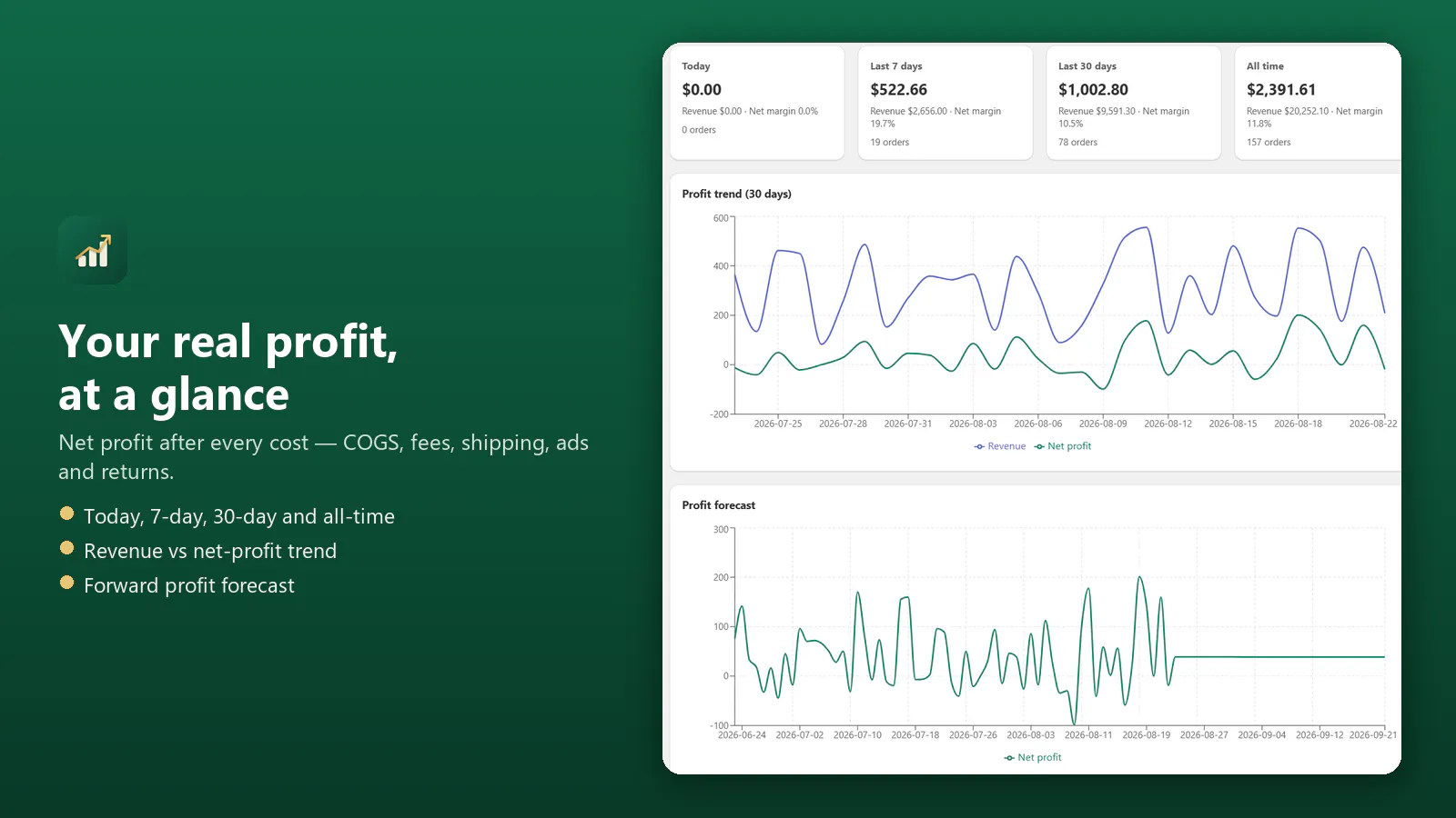 ProfitVault ‑ Profit Tracker gallery image