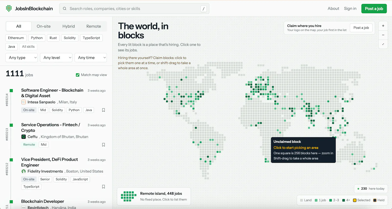 Simply jobs board screenshot 1