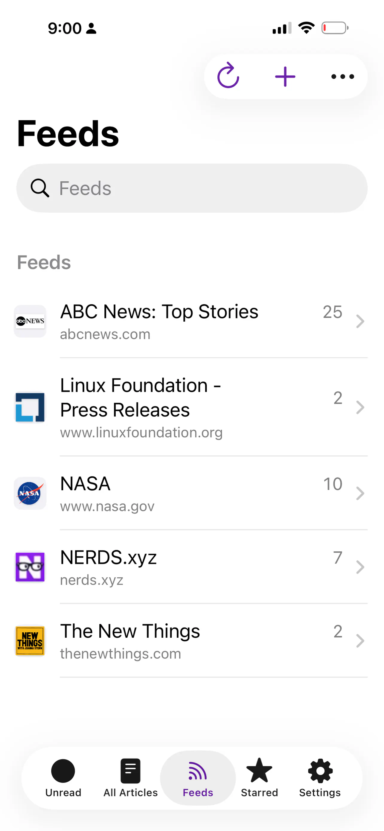 FeedLizard screenshot