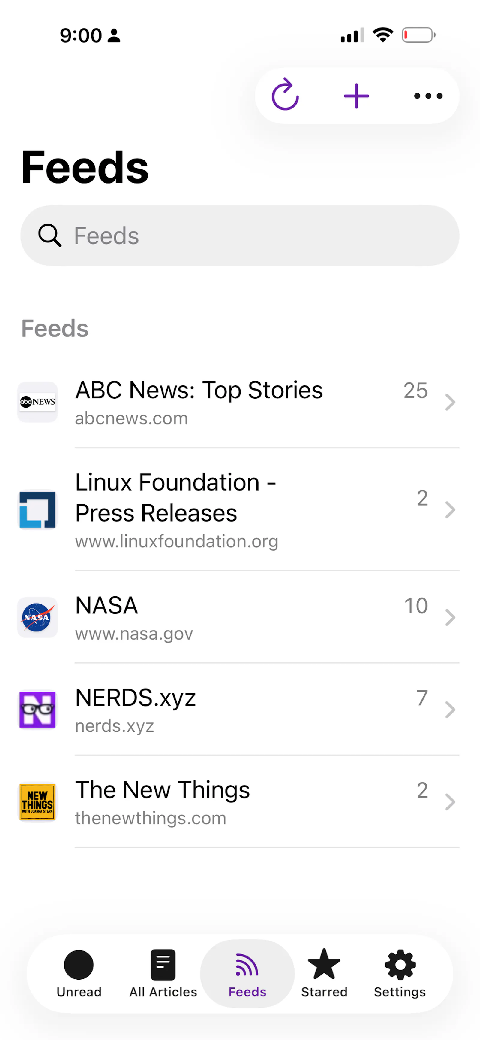 FeedLizard screenshot 2