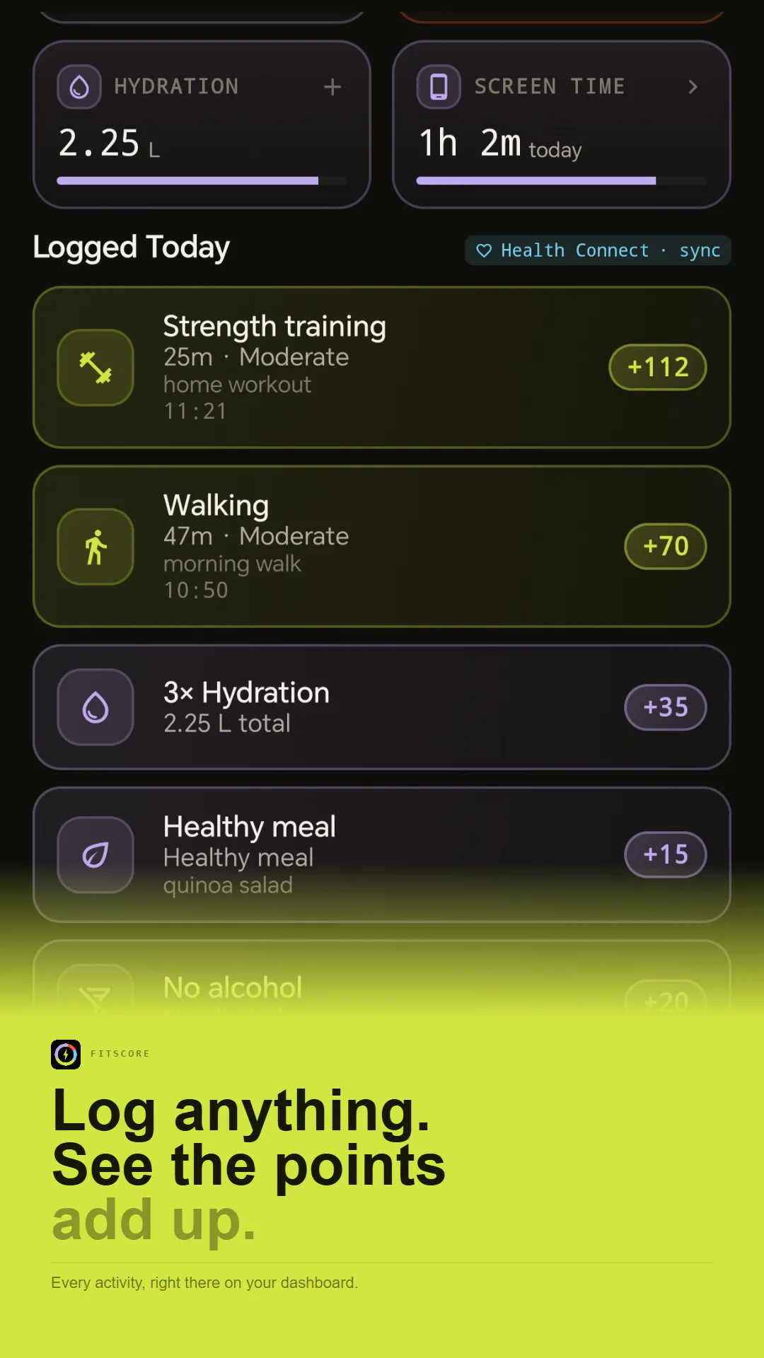 FitScore: Daily Health Tracker gallery image