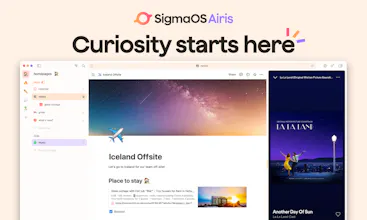 SigmaOS Browser gallery image