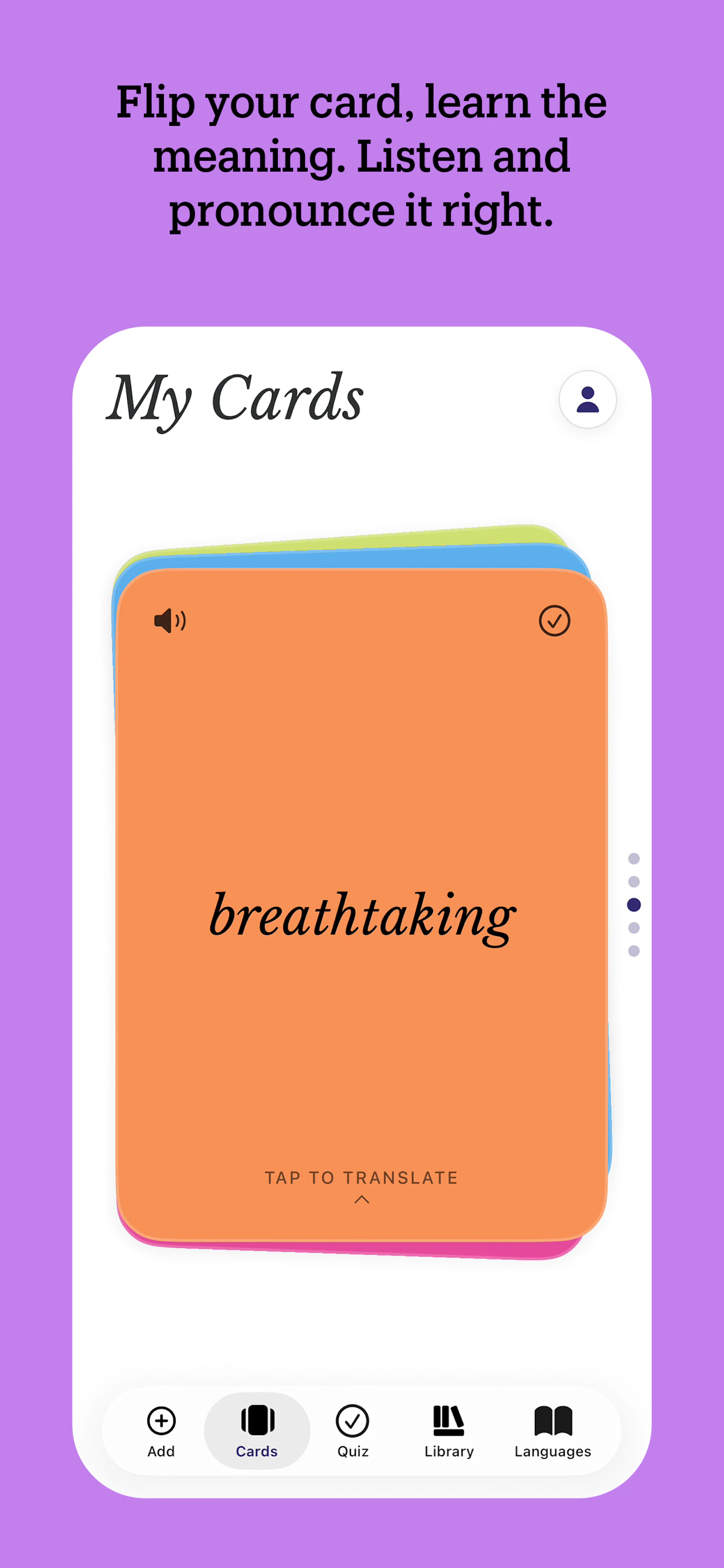 WordFlip — Flip and Learn screenshot 2