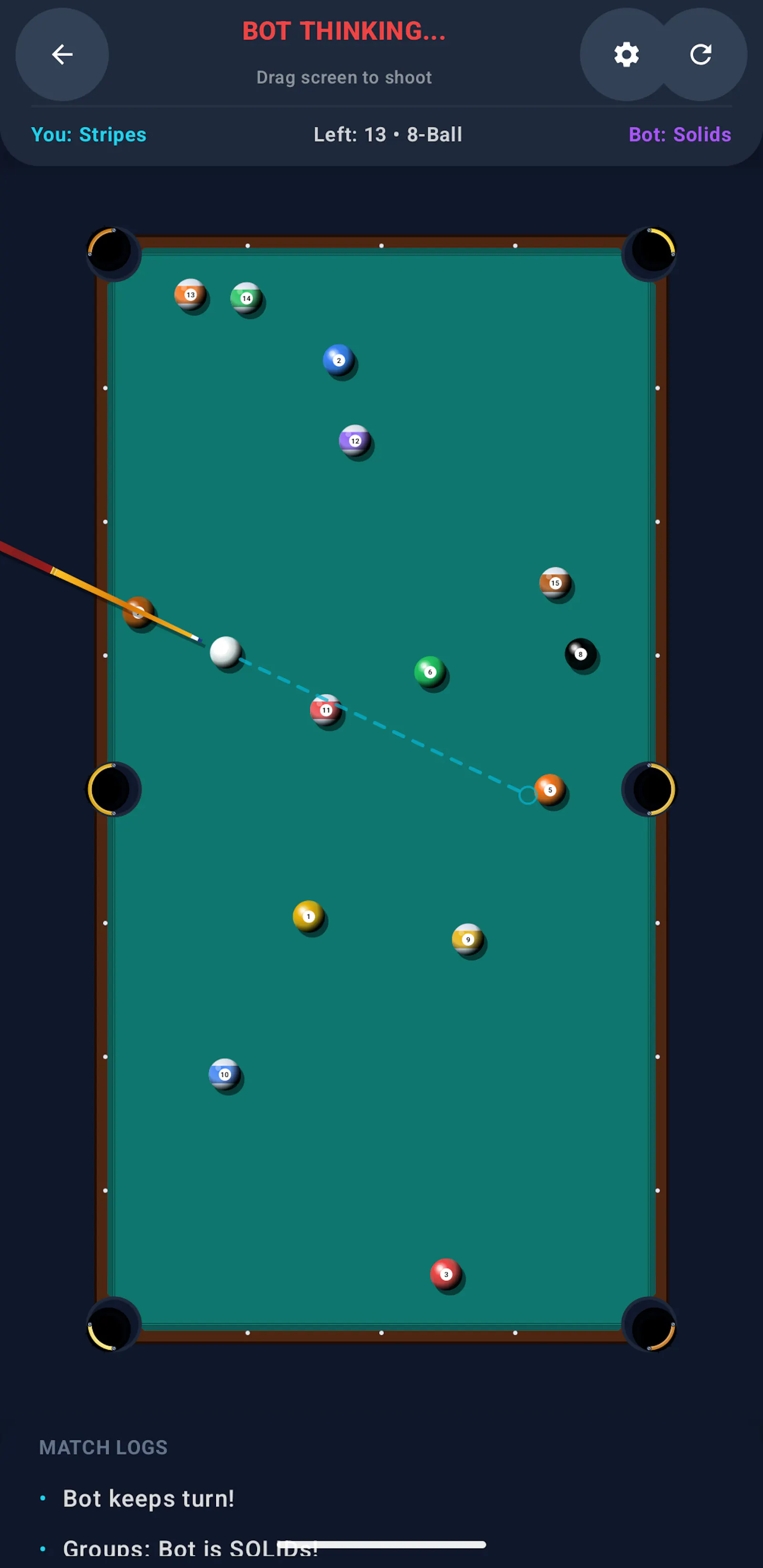 Magics Pool 8 screenshot 4