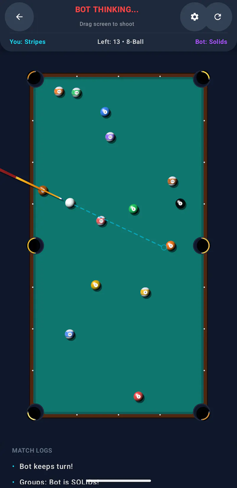 Magics Pool 8 screenshot 4