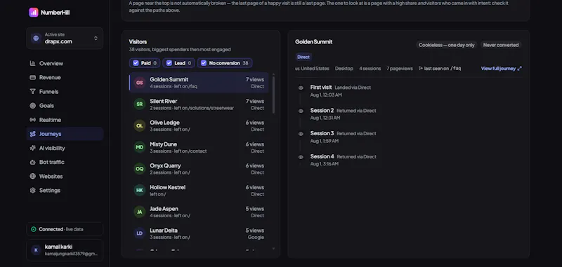 NumberHill Analytics screenshot 3
