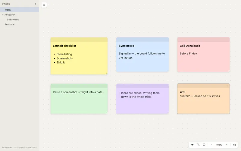 Easy Note screenshot 1