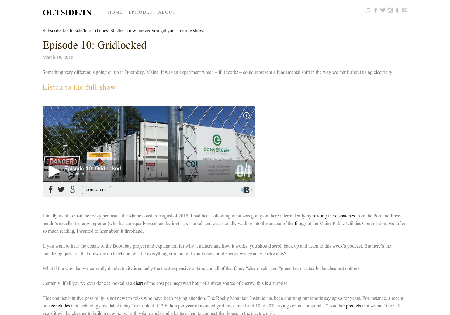 Outside/In - Gridlocked