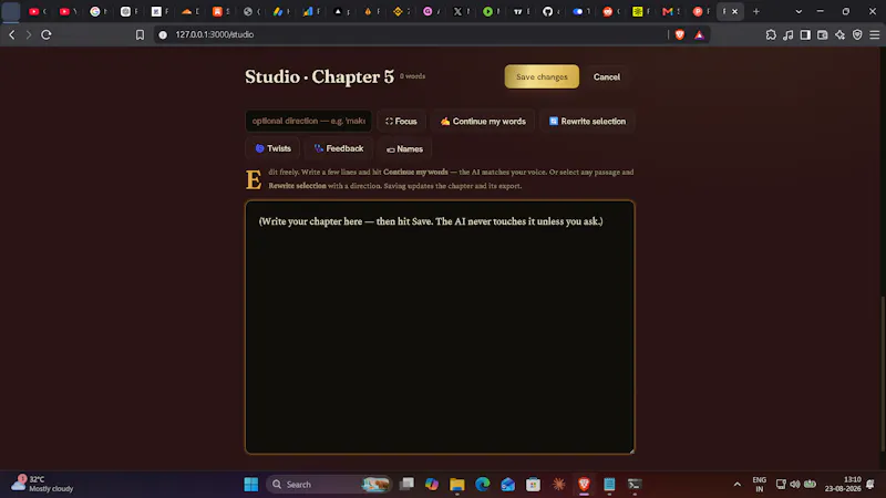 PenForge- Story Intelligence for Writers screenshot 9