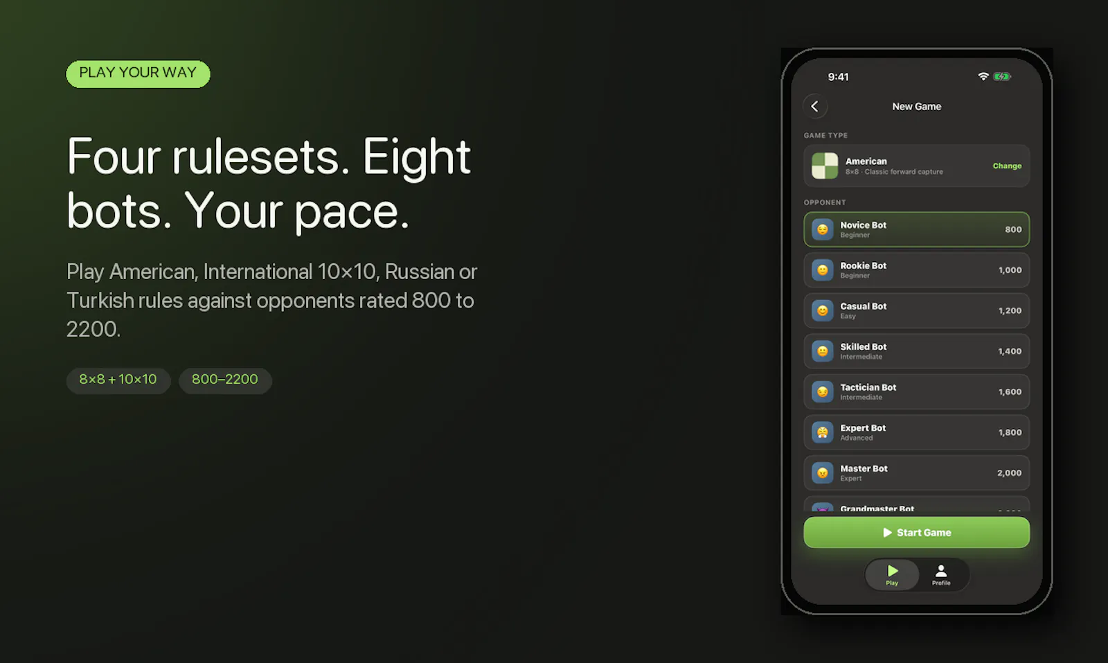 Checkers screenshot 5