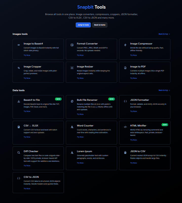 SnapBit Tools gallery image