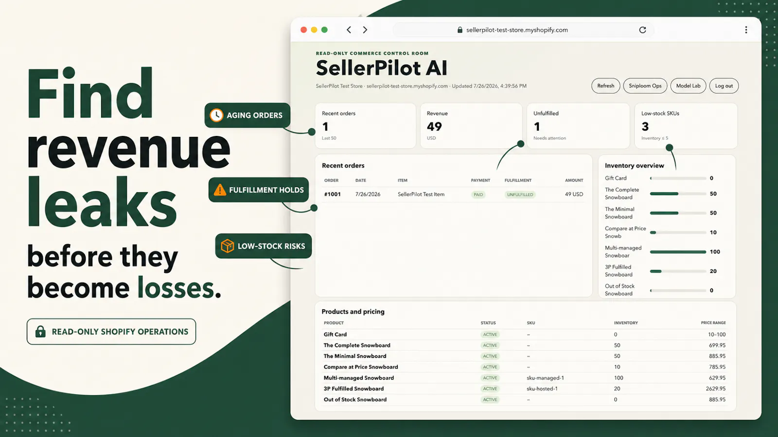 SellerPilot AI screenshot 1
