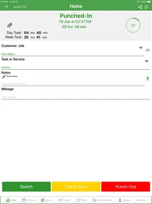Timesheet Mobile gallery image