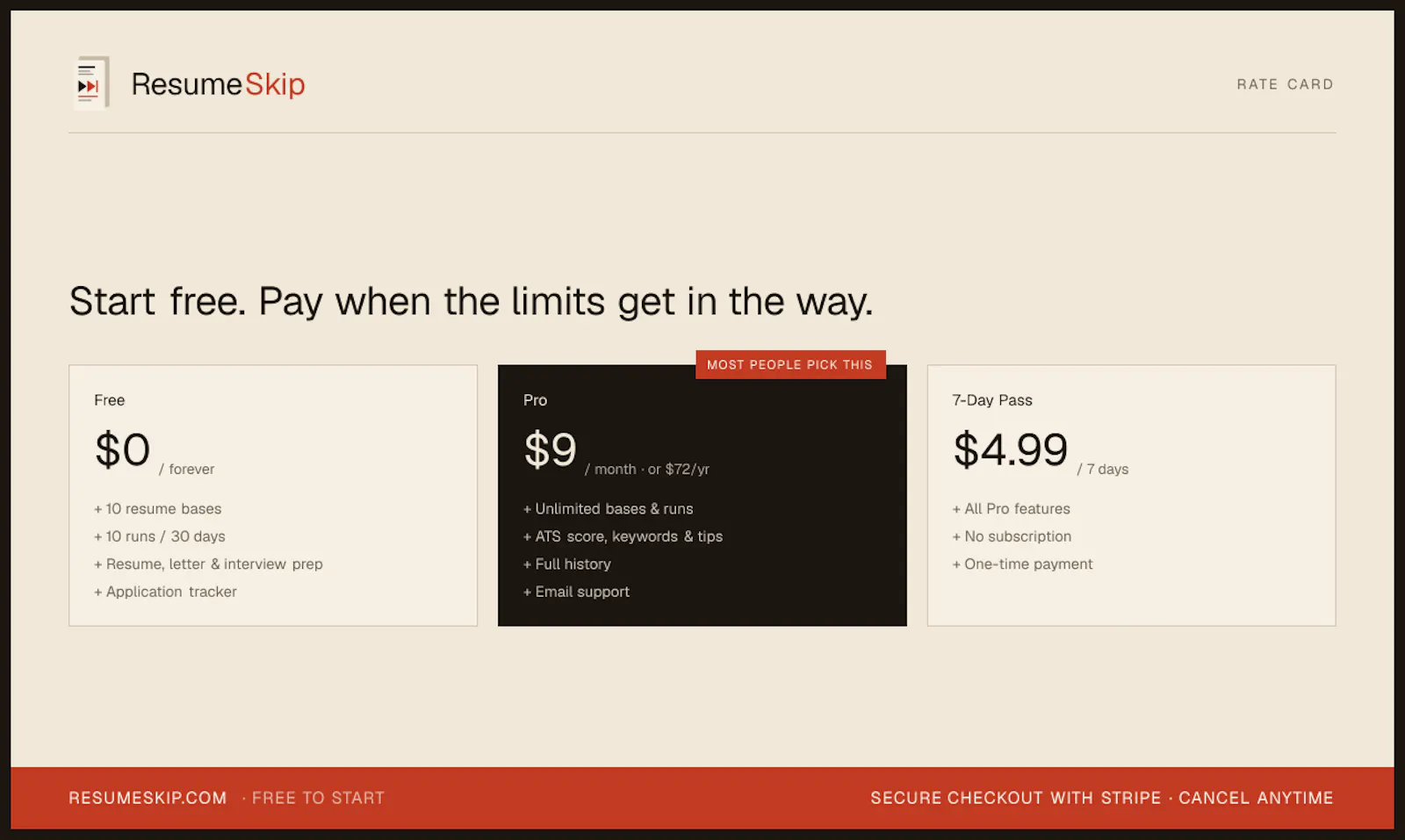 ResumeSkip screenshot 6