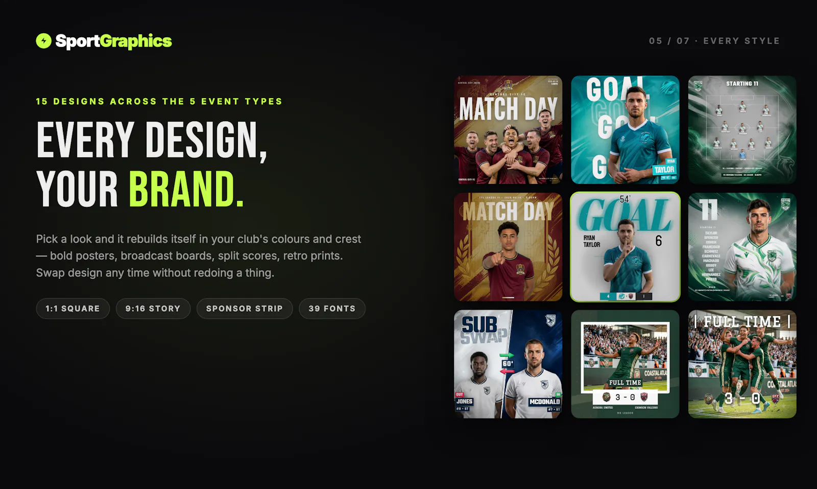 Sportgraphics screenshot 6