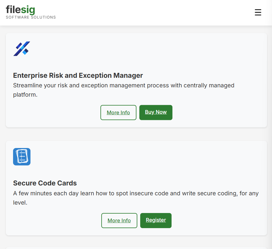 Filesig - Soluzioni software di sicurezza informatica media 2