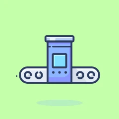 Animated Manufacturing Icons