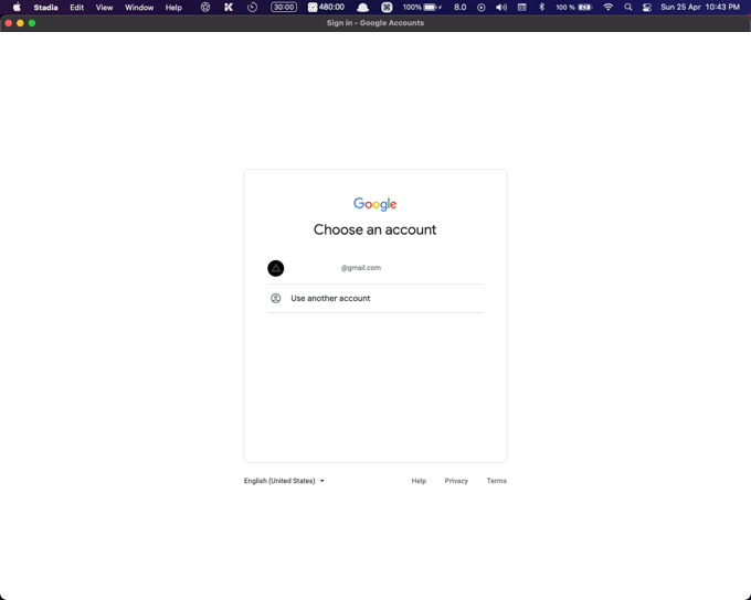 Stadia For Mac: Desktop App  gallery image