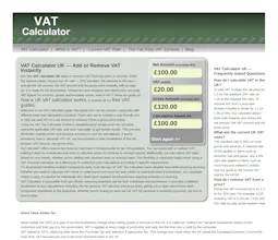 VAT Calculatorz gallery image